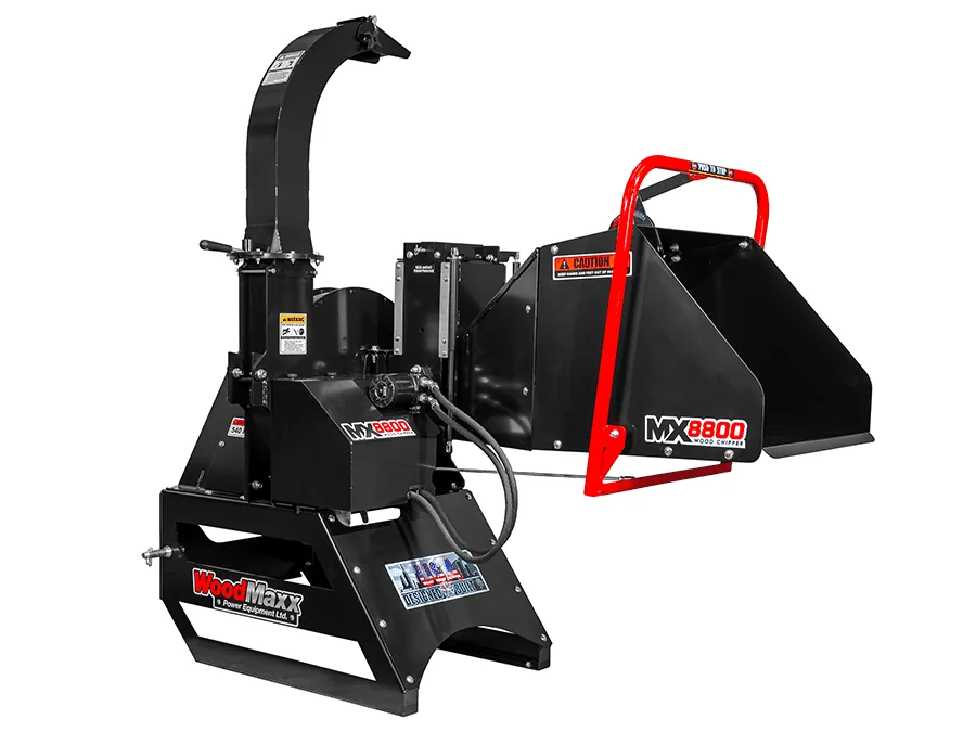 Woodmaxx MX-8800 hydrostatic-feed PTO woodchipper