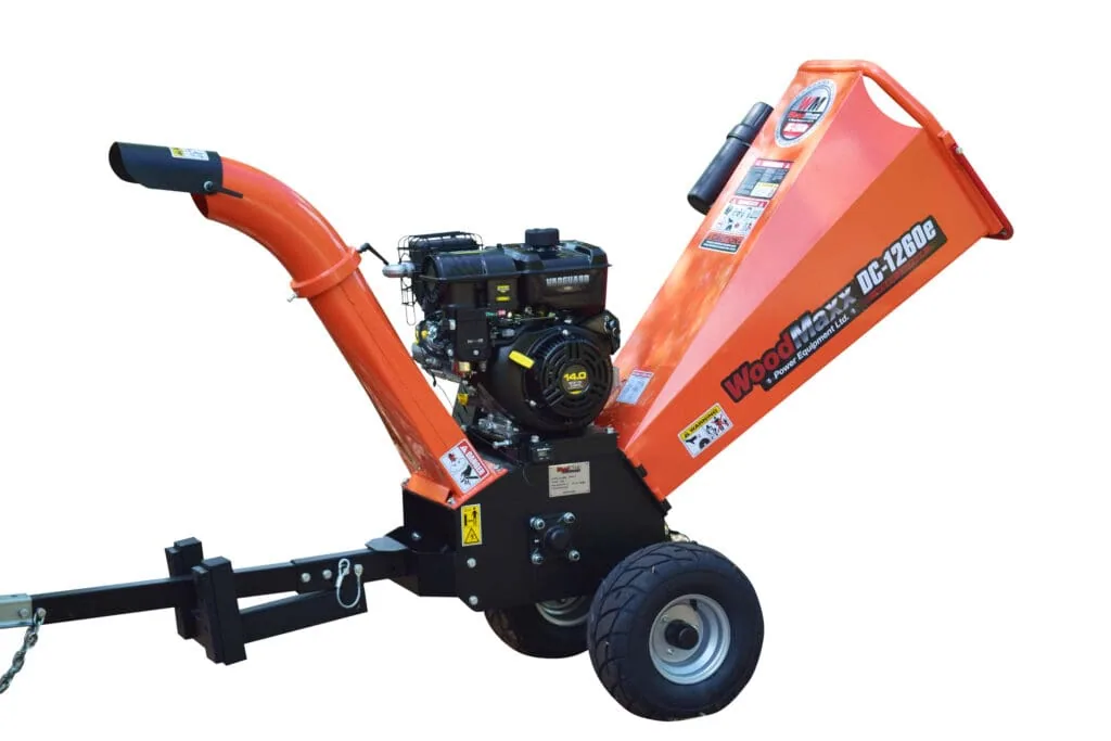 Woodmaxx DC-1260 gas chipper-shredder